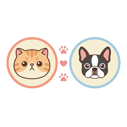 猫と犬のアイコン